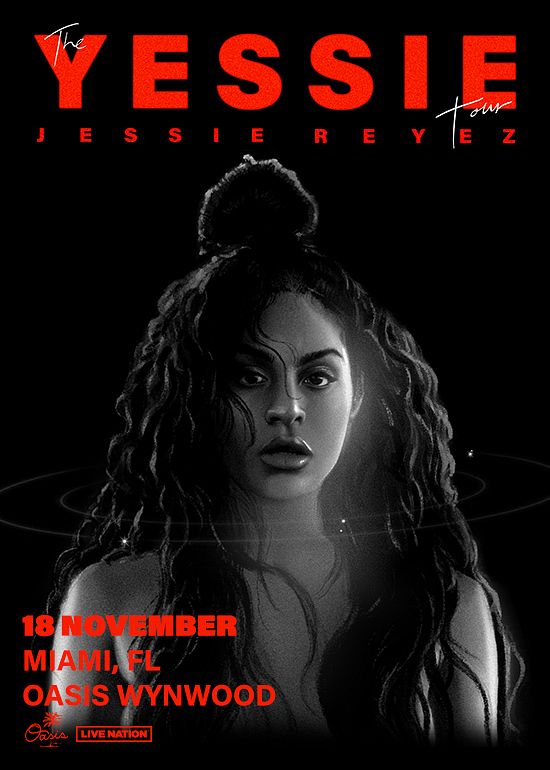 JESSIE REYEZ THE YESSIE TOUR Tickets at Oasis Wynwood in Miami by