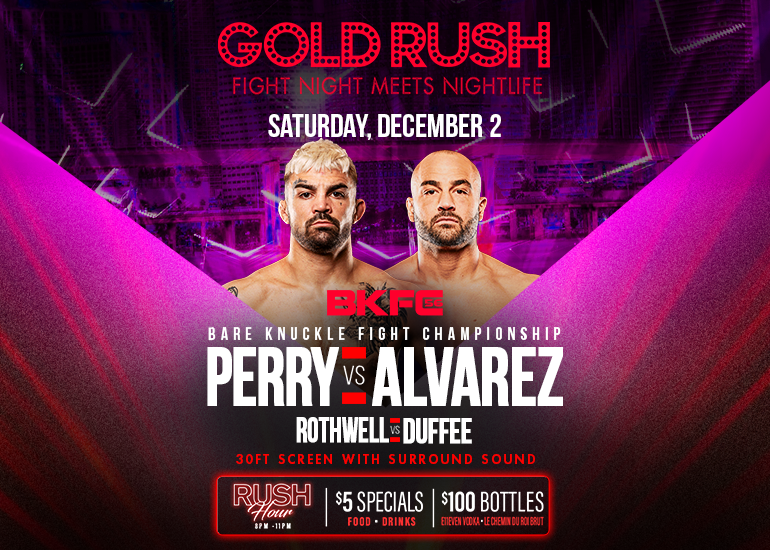 PERRY VS ALVAREZ Tickets at Gold Rush Cabaret in Miami by Gold Rush Cabaret