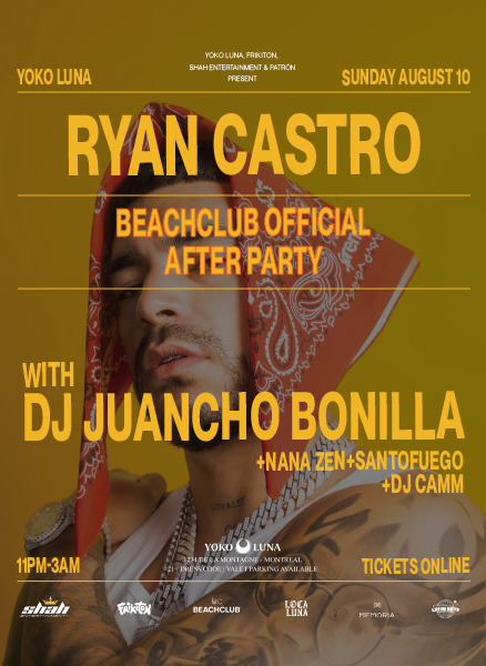 sachin and babi light blue dress Ryan Castro - Beach Club Official After Party Tickets at Yoko Luna in  Montréal by Yoko Luna