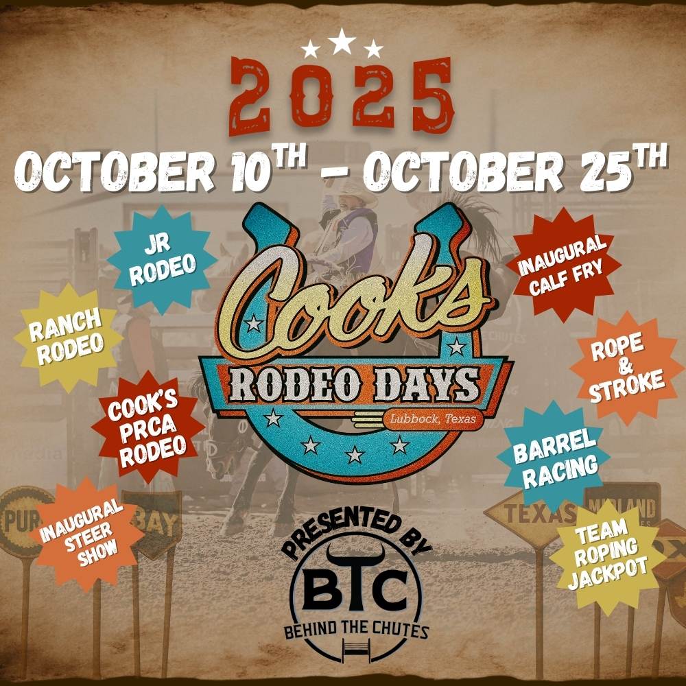 Lubbock Rodeo Rodeo Cook's Rodeo Days Tickets at Cook's Garage in Lubbock by Cooks Garage ...