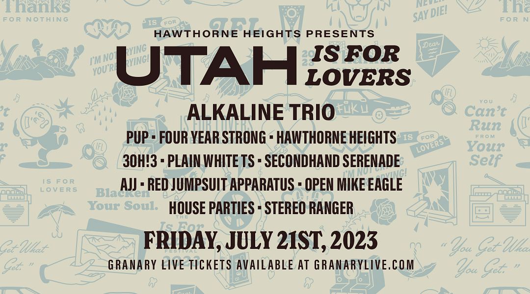 Utah Is For Lovers at Granary Live Tickets at Granary Live in Salt Lake