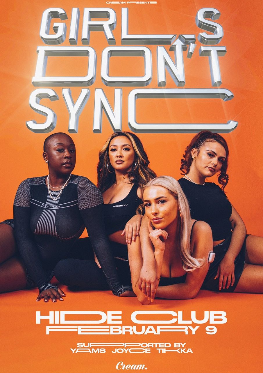 Cream And Notion Touring Present Girls Dont Sync Chch Tickets At