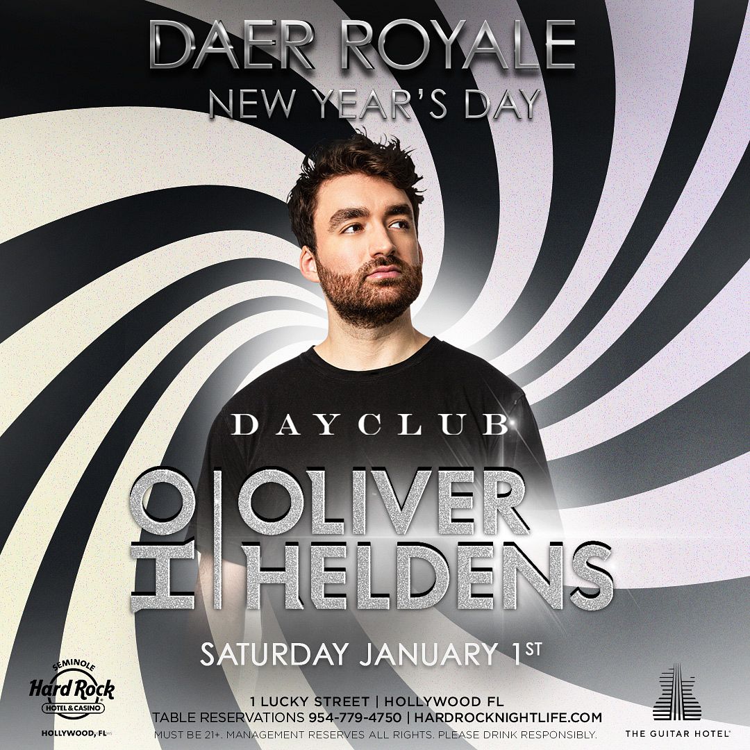 Oliver Heldens Tickets at DAER South Florida in Hollywood by