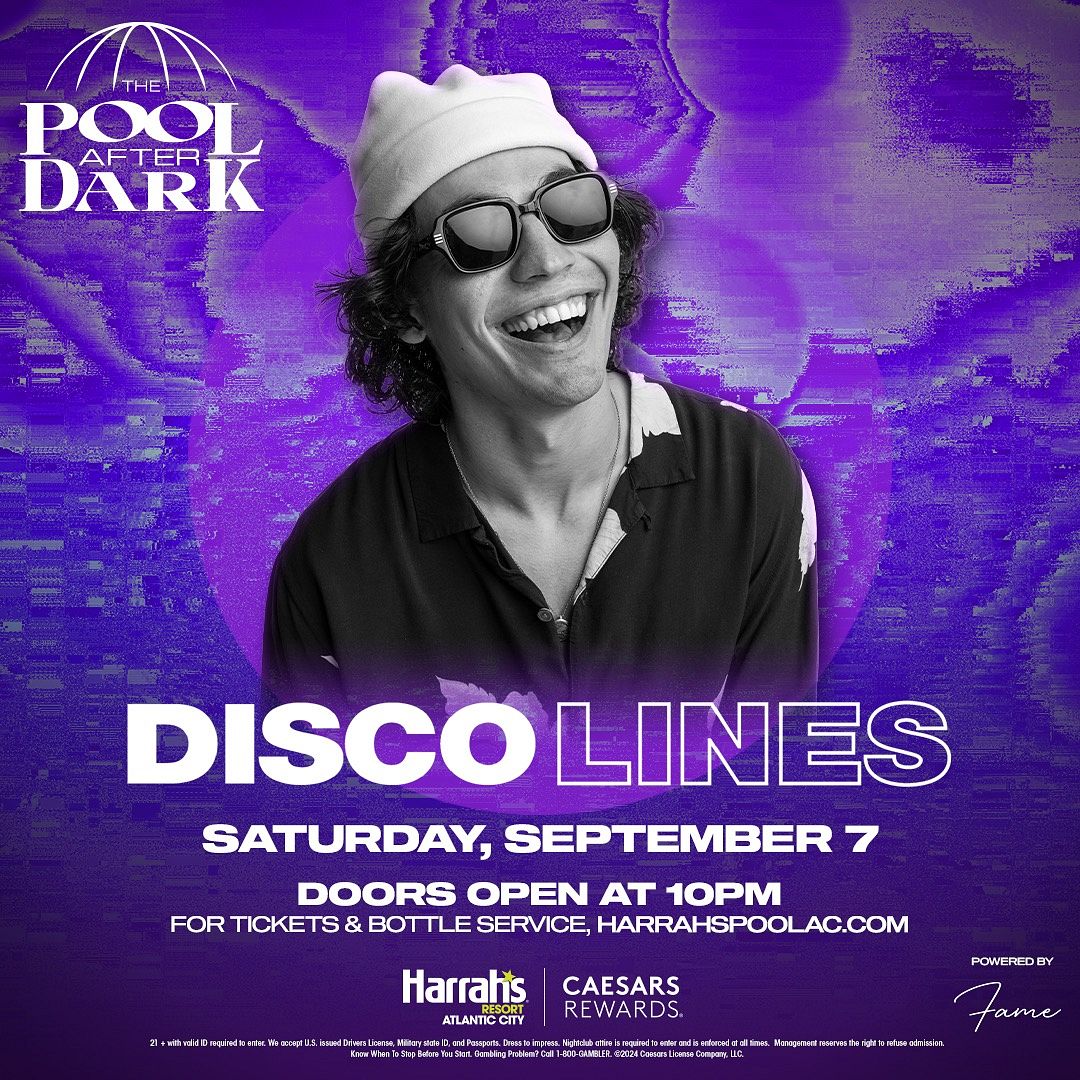 DISCO LINES at The Pool After Dark Saturday, September 7, 2024