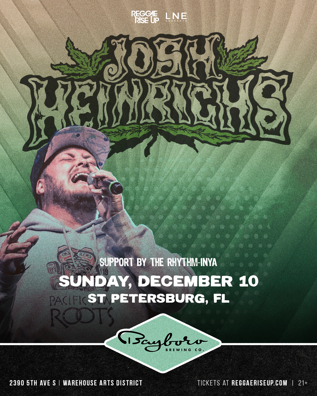 Josh Heinrichs at Bayboro Brewing Co. Tickets at Bayboro Brewing Co. in