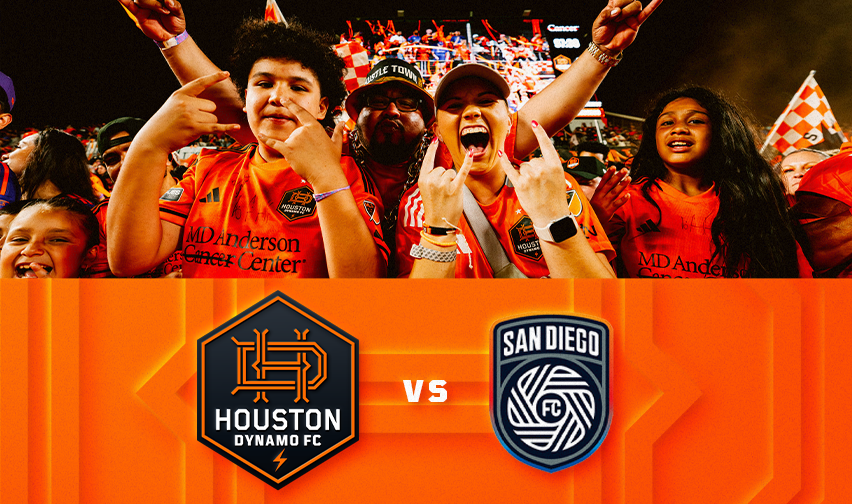 Houston Dynamo FC vs. San Diego FC Tickets at Shell Energy Stadium in ...