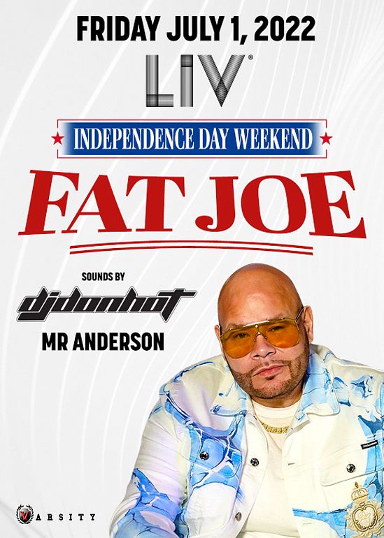 Fat Joe Tickets at LIV in Miami Beach by LIV Tixr