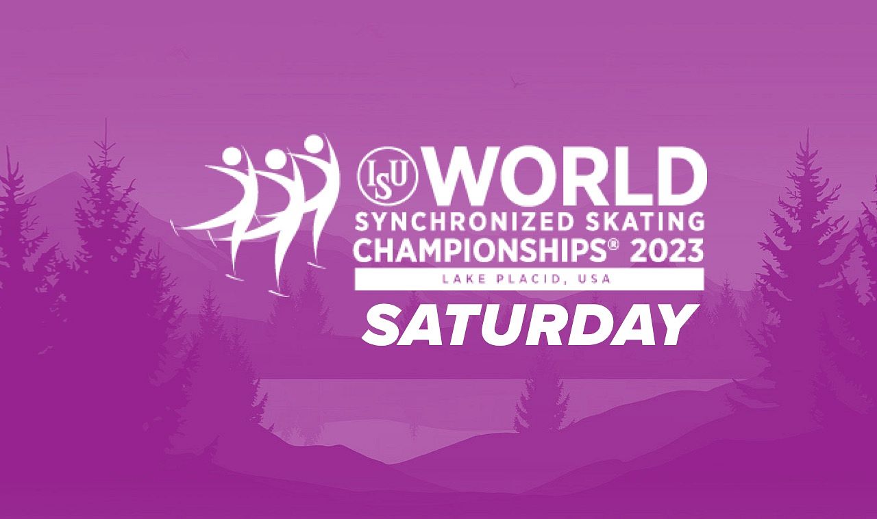 SAT ISU WORLD SYNCHRONIZED SKATING CHAMPIONSHIPS Tickets at Lake