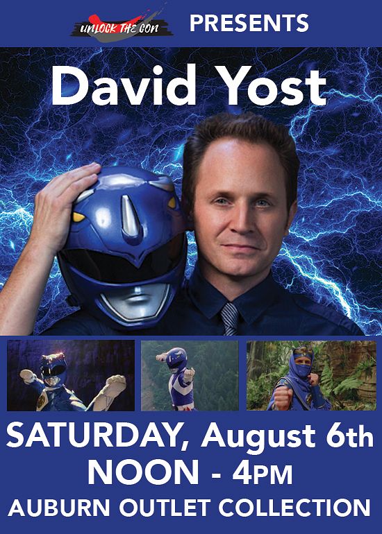 Unlock The Con Presents David Yost Tickets At Auburn Outlet Mall In 