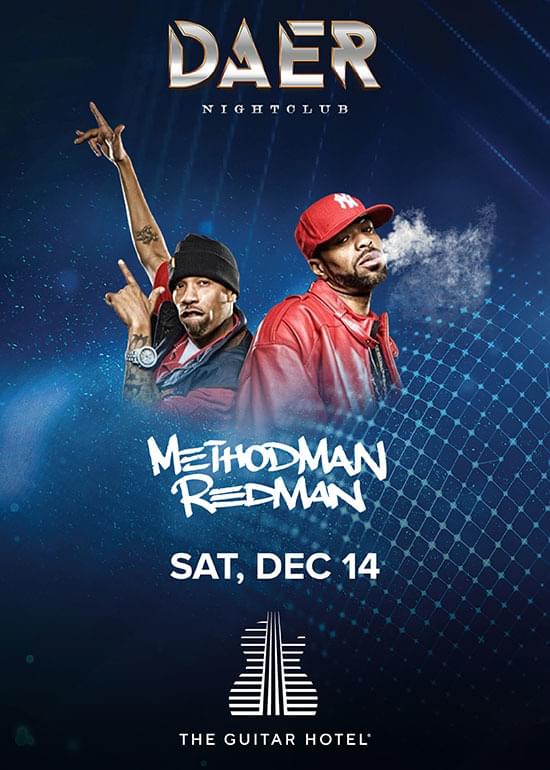 Methodman & Redman Tickets at DAER Nightclub South Florida in