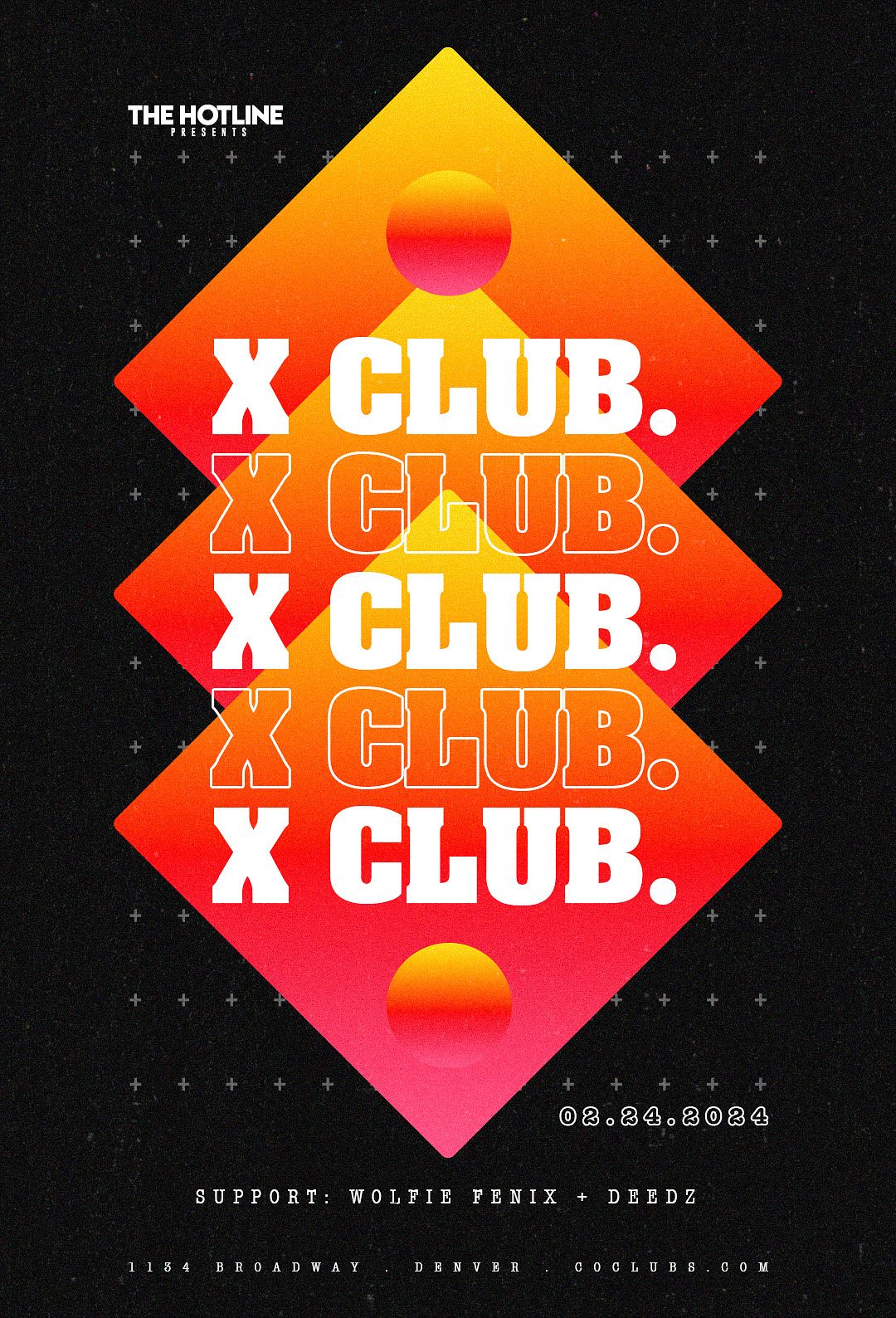 X CLUB. Tickets at the540room in Denver by 1134 Broadway Tixr