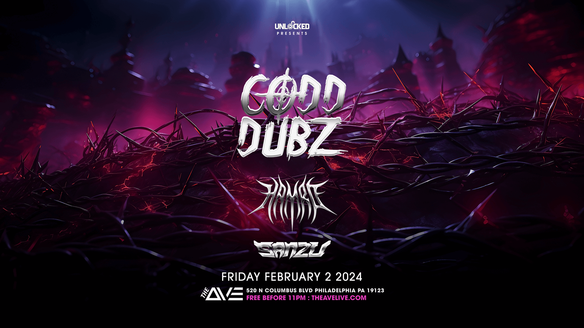 Codd Dubz Tickets At The Ave Live In Philadelphia By Unlocked Presents ...