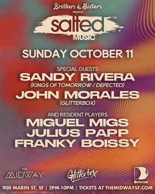 Brothers & Sisters Presents Salted w/ Sandy Rivera event image