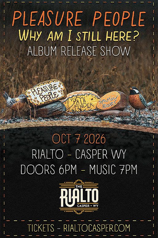 Pleasure People - Album Release Show event poster