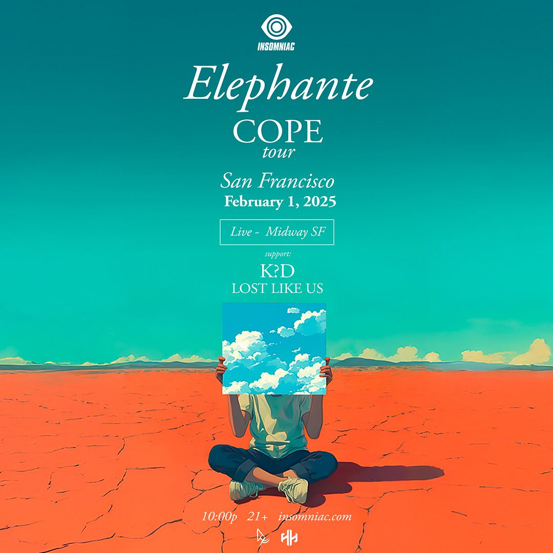 Insomniac presents Elephante, K?D, & Lost Like Us Tickets at The Midway ...