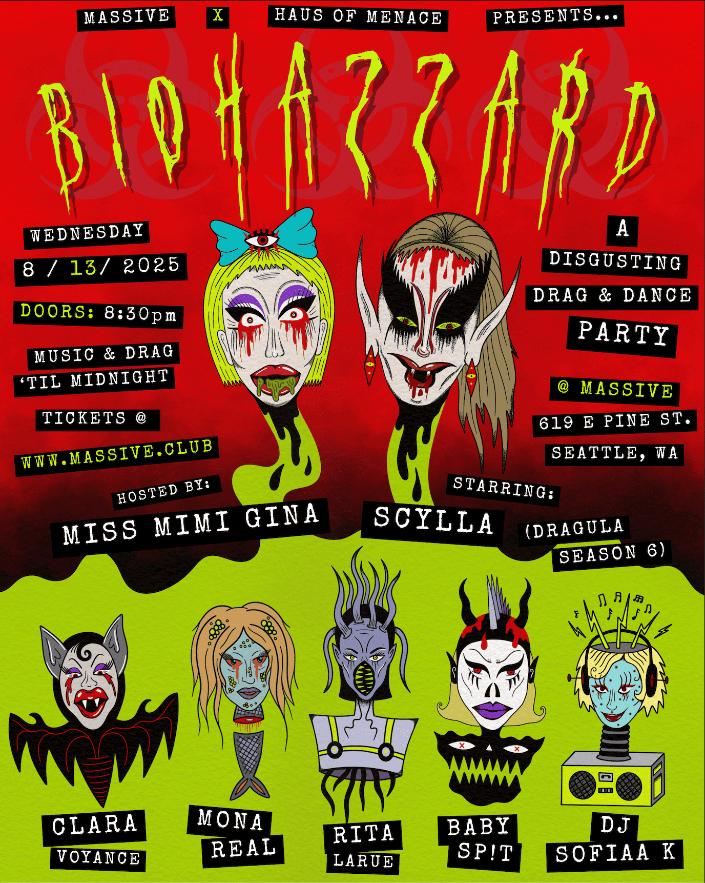 Biohazzard Tickets At Massive In Seattle By Massive Club Tixr