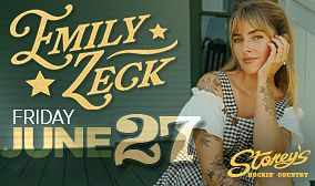 Emily Zeck Tickets at Stoney's Rockin' Country in Las Vegas by Stoney's