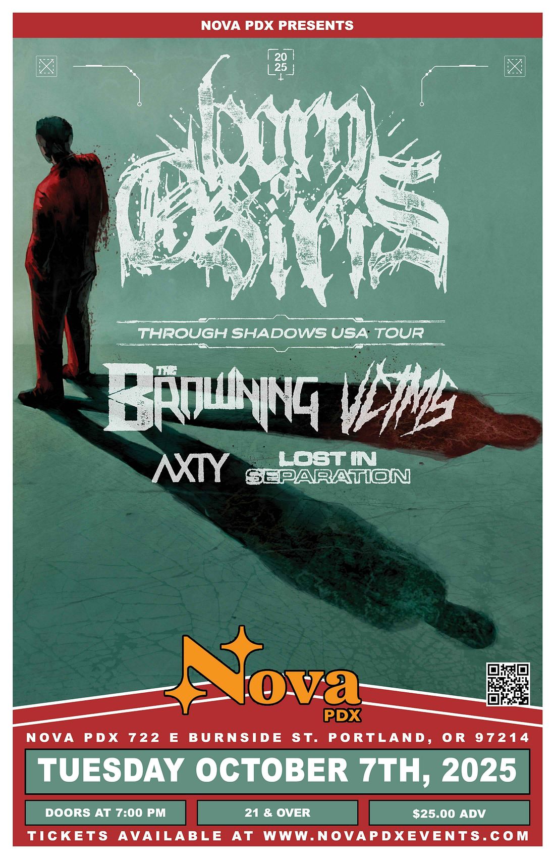 BORN OF OSIRIS w/ THE BROWNING, VCTMS, AXTY Tickets at Nova PDX in