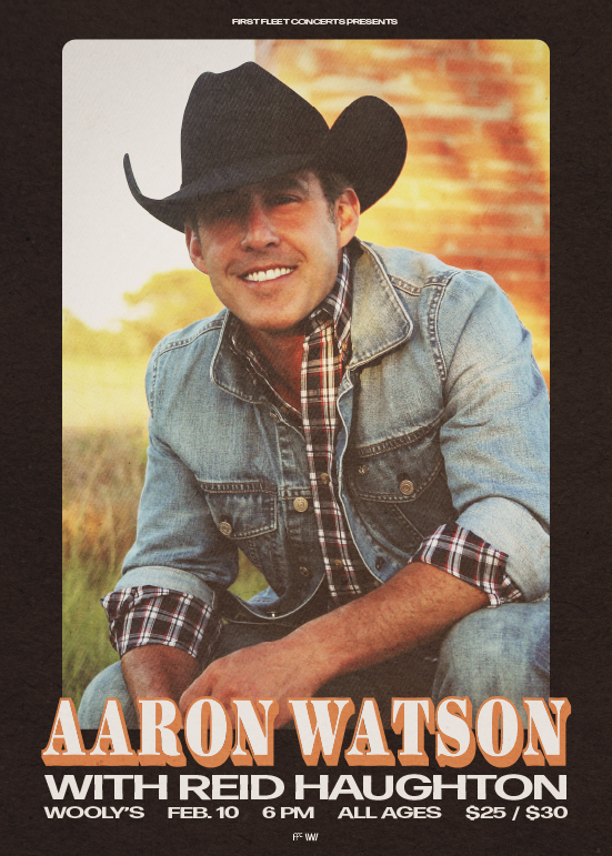 Aaron Watson Tickets at Wooly's in Des Moines by Wooly's Tixr
