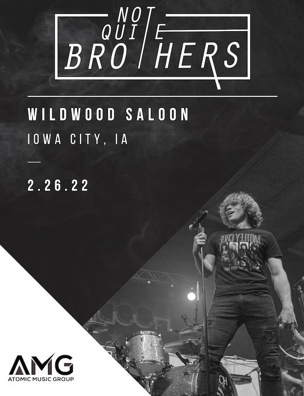 Not Quite Brothers Tickets at Wildwood in Iowa City by Wildwood Tixr