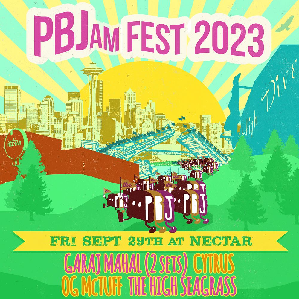 PBJam FEST 2023! (FRIDAY Nectar only) Tickets at Nectar Lounge in