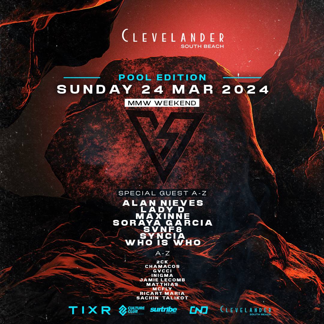 Vertigo 03/24 Tickets at Clevelander South Beach in Miami Beach by ...