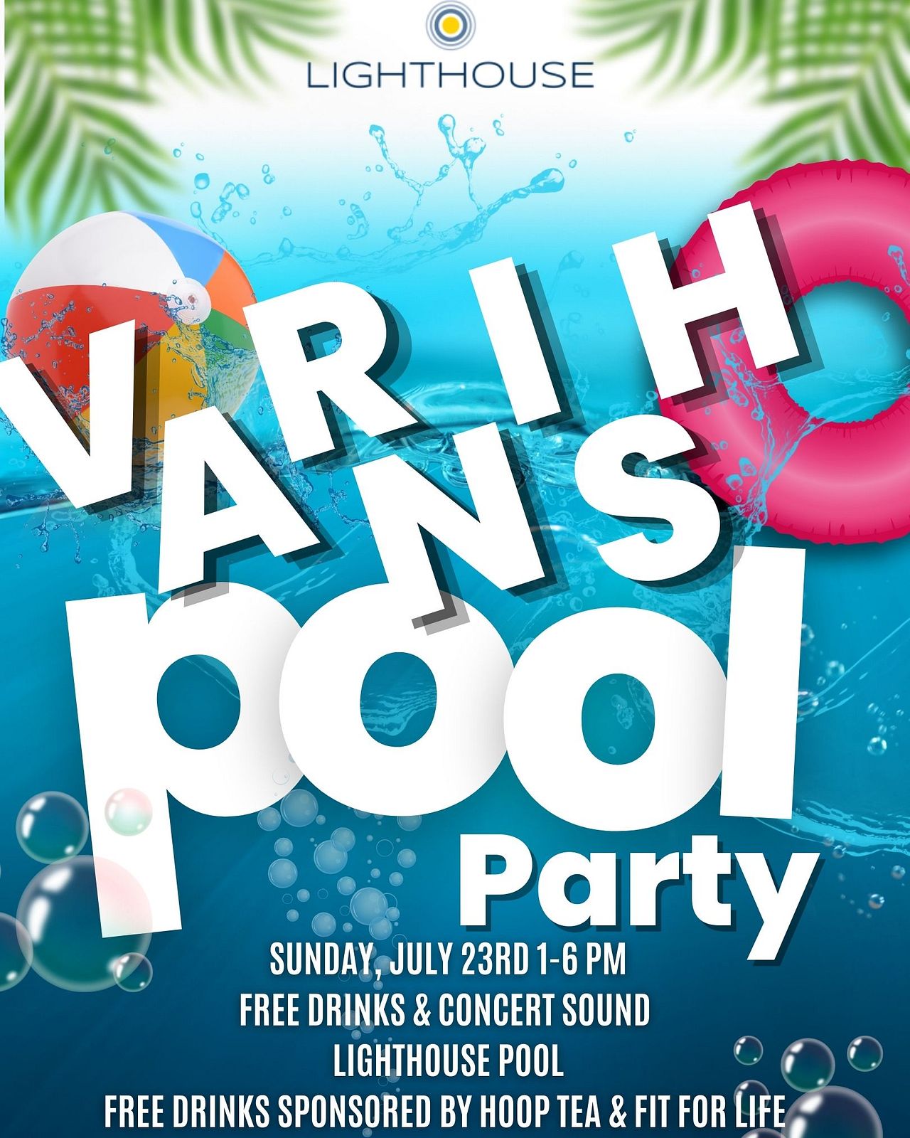 Lighthouse x Varnish Pool Party Tickets at Lighthouse Pool Apartment