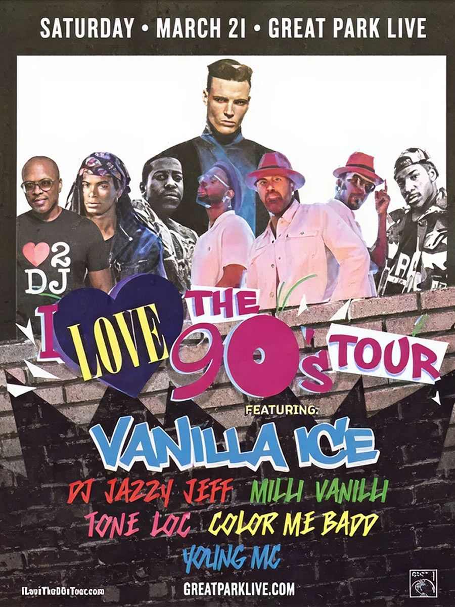 I LOVE THE 90'S TOUR Tickets at Great Park Live in Irvine by Great
