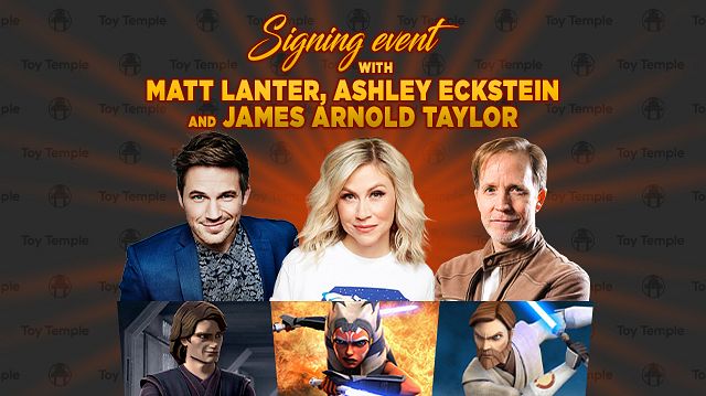 Signing Event with Matt, Ashley & James Tickets at Toy Temple ...