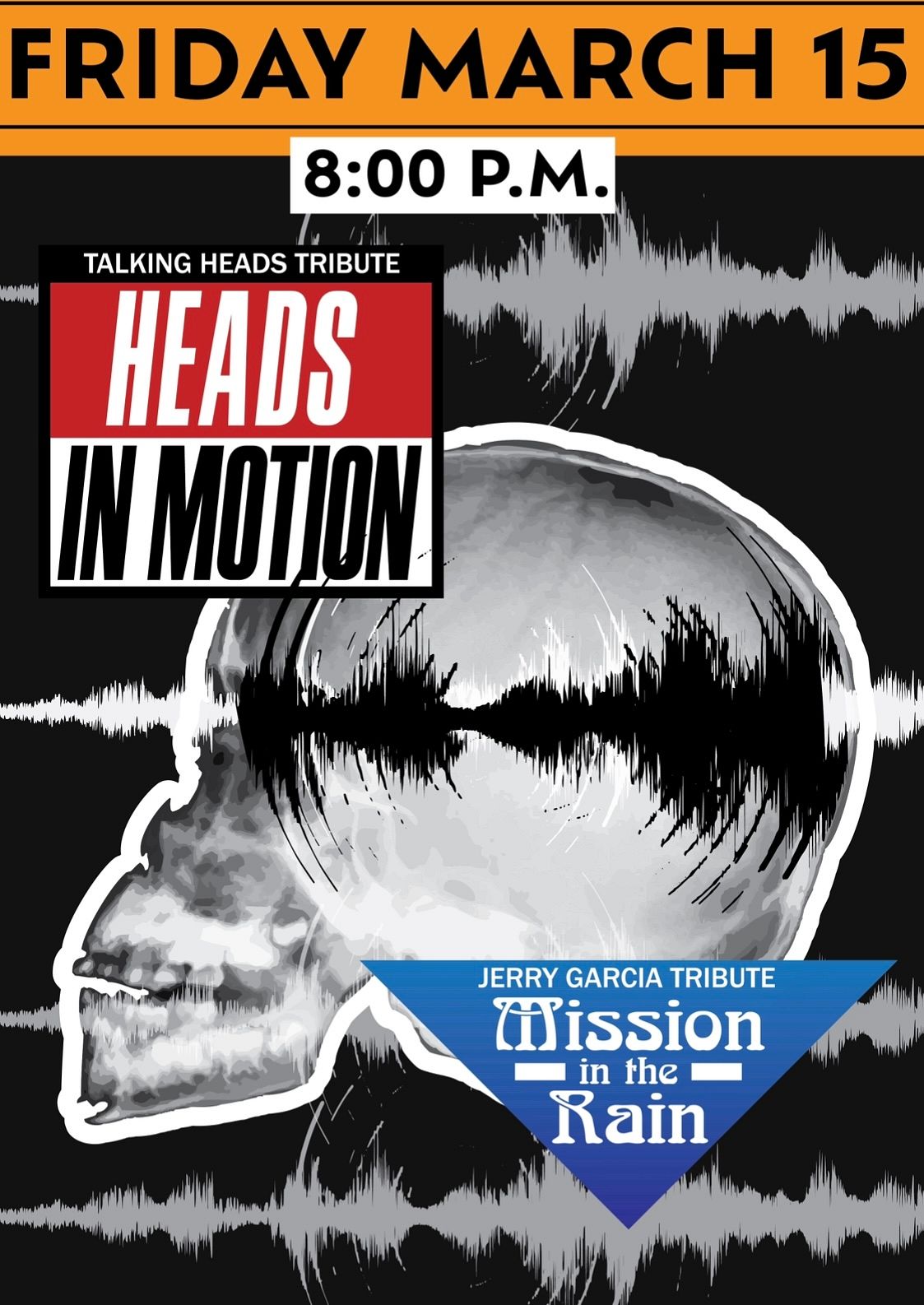 Heads In Motion w/ Mission In The Rain Tickets at Wildwood in Iowa City