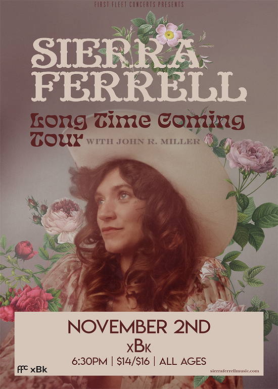 Sierra Ferrell Long Time Coming Tour Tickets at xBk in Des Moines by