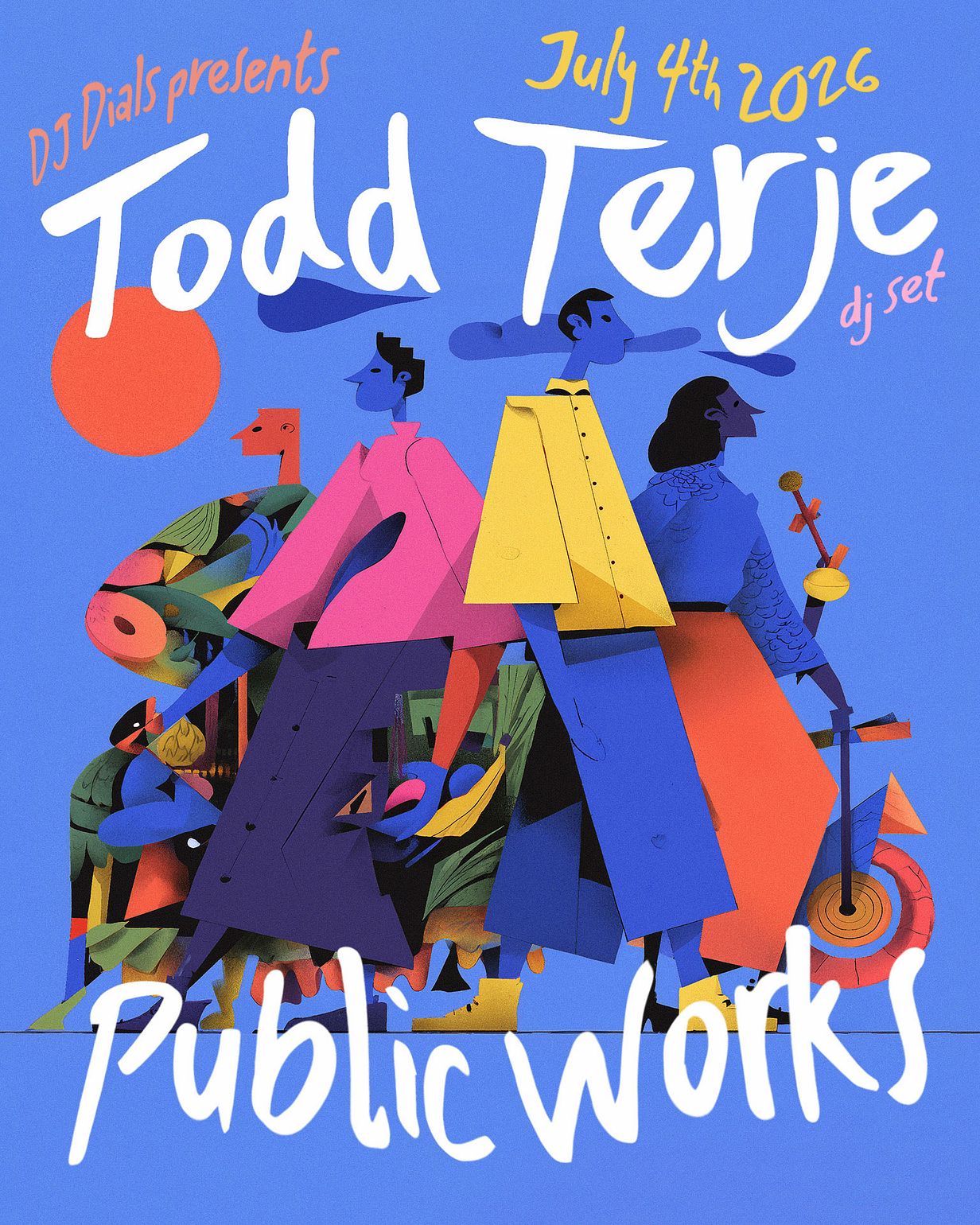 TODD TERJE (DJ SET) at PUBLIC WORKS presented by Dj Dials Tickets