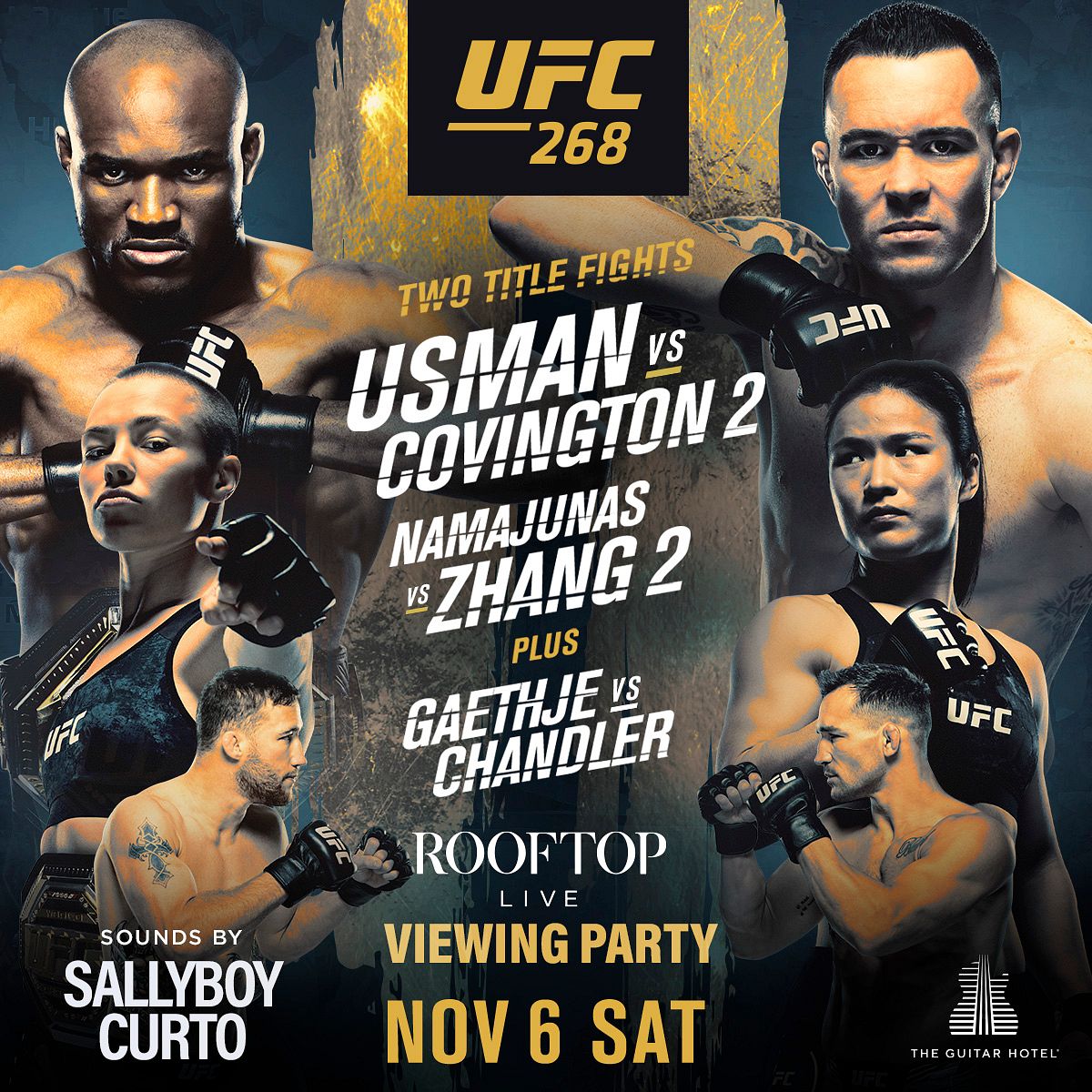 UFC 268 - Viewing Party Tickets at Rooftop Live in Hollywood by Rooftop ...