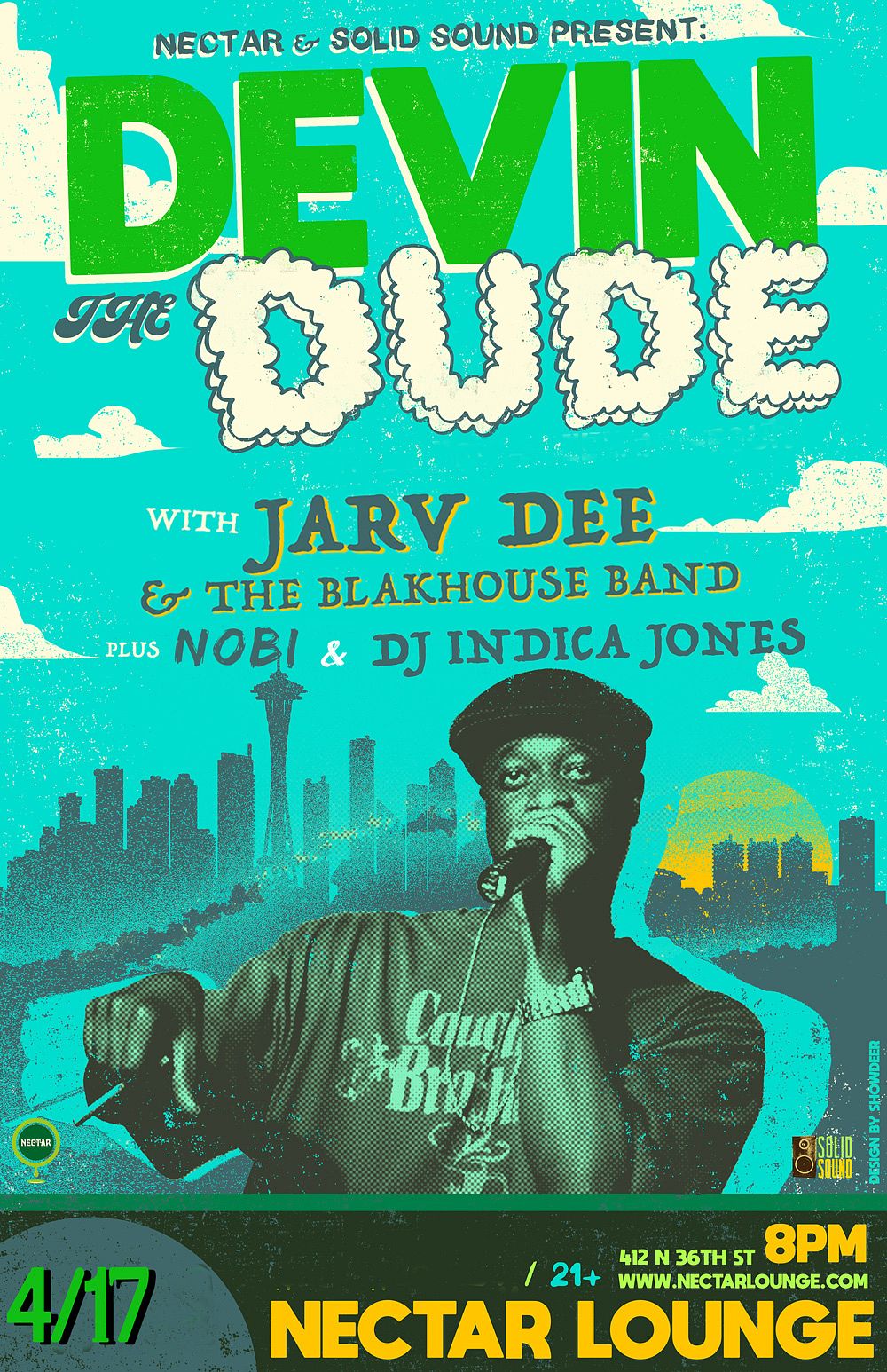 DEVIN THE DUDE with Jarv Dee & The Blakhouse Band, plus Nobi & DJ
