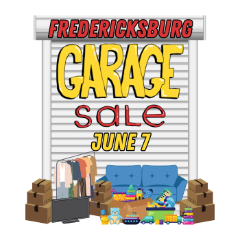 Fredericksburg Spring Garage Sale tickets by Fredericksburg Convention Center
