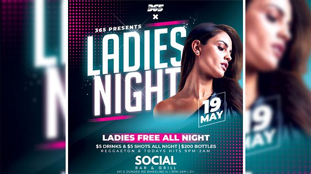 LADIES NIGHT AT SOCIAL BAR (21+) Tickets at Social Bar & Grill in ...