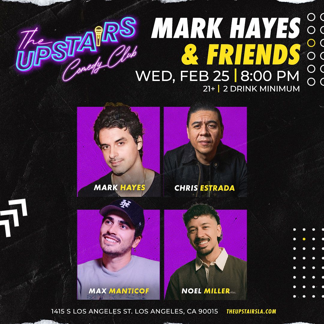 MARK HAYES AND FRIENDS Tickets at The Upstairs in Los Angeles by THE ...