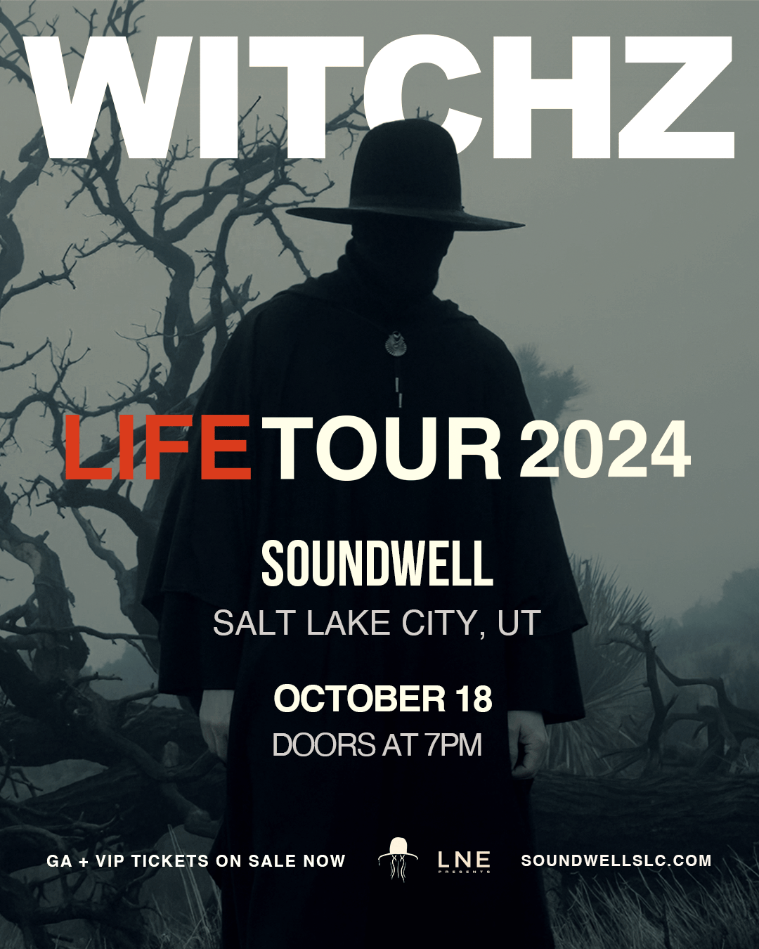 WITCHZ - LIFE TOUR 2024 at Soundwell Tickets at Soundwell in
