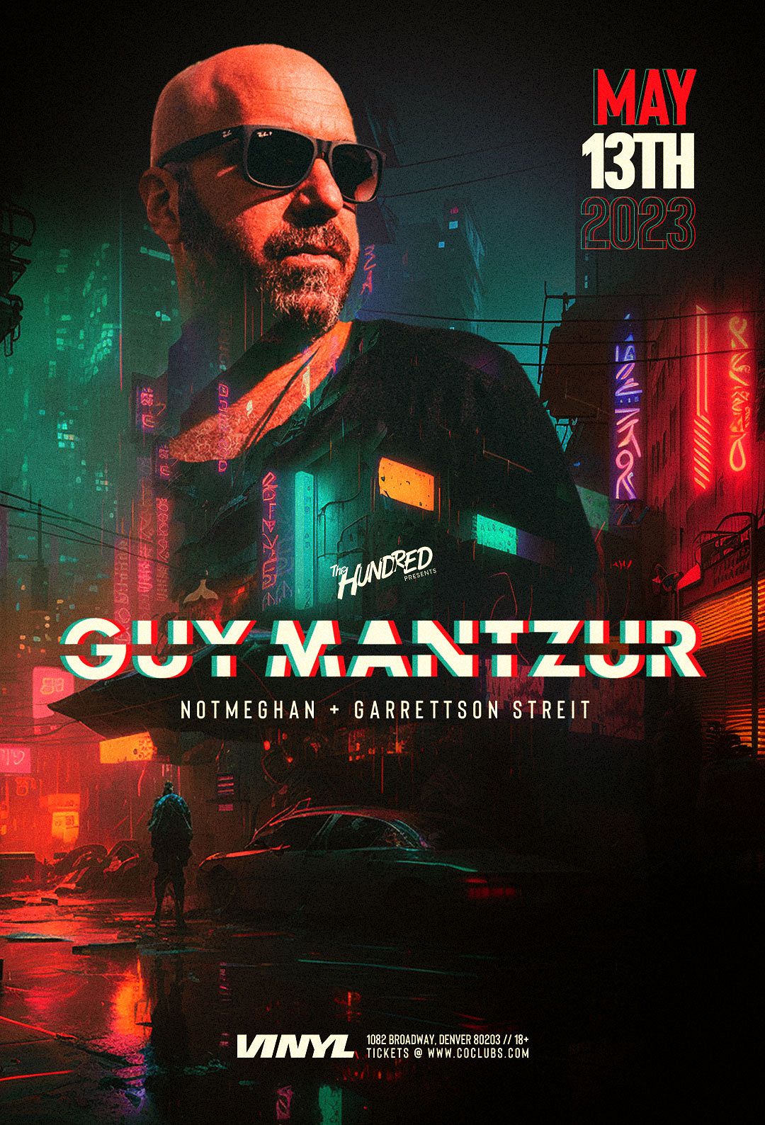 Guy Mantzur Tickets at Club Vinyl in Denver by Club Vinyl Tixr