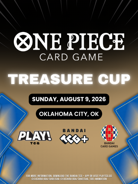 One Piece Offline Treasure Cups 08.09.2026 Tickets at Oklahoma