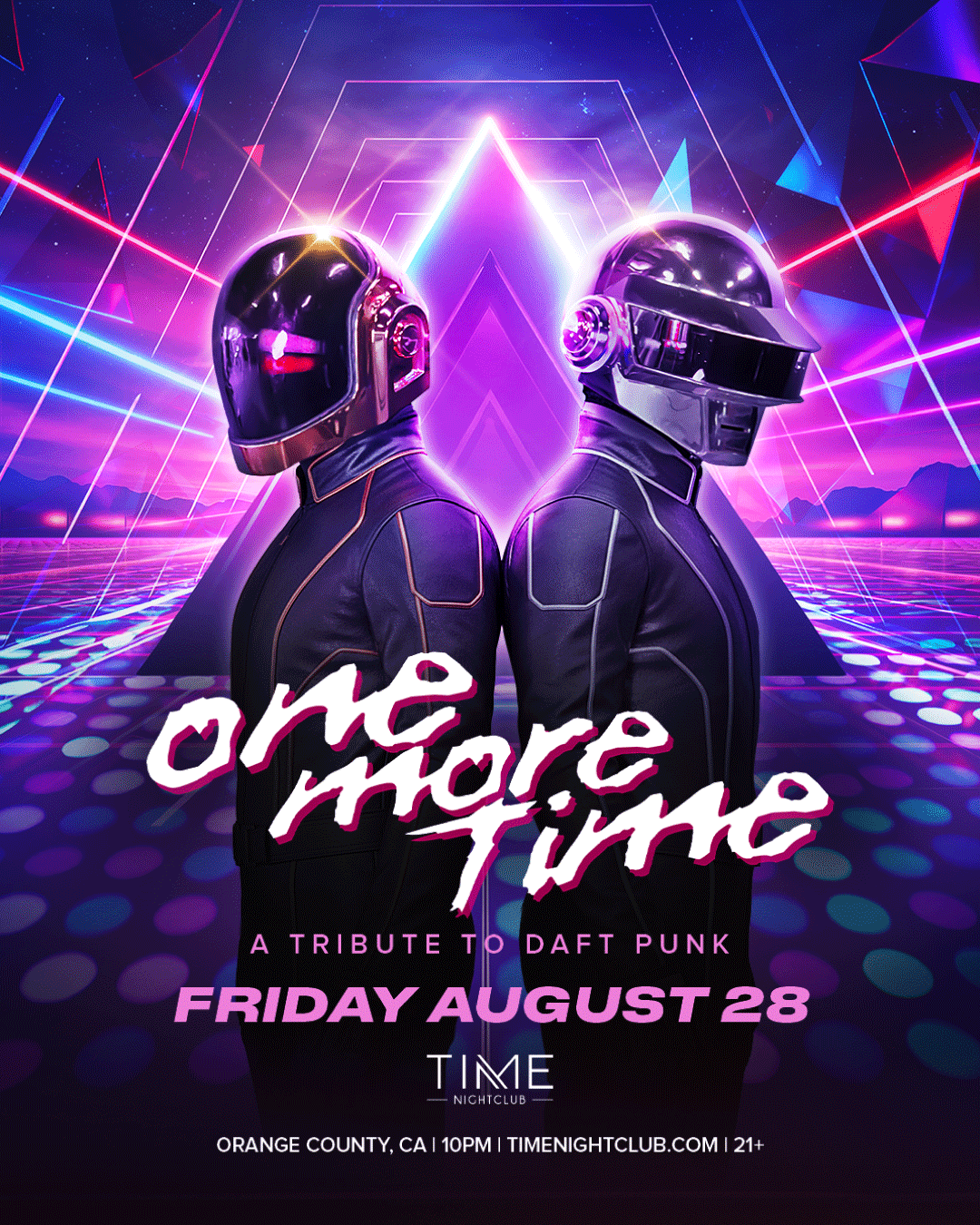 One More Time: A Daft Punk Tribute Party Tickets at TIME Nightclub