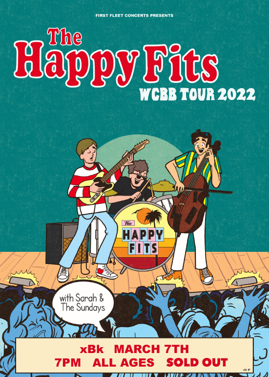 The Happy Fits What Could Be Better Tour Tickets at xBk in Des Moines