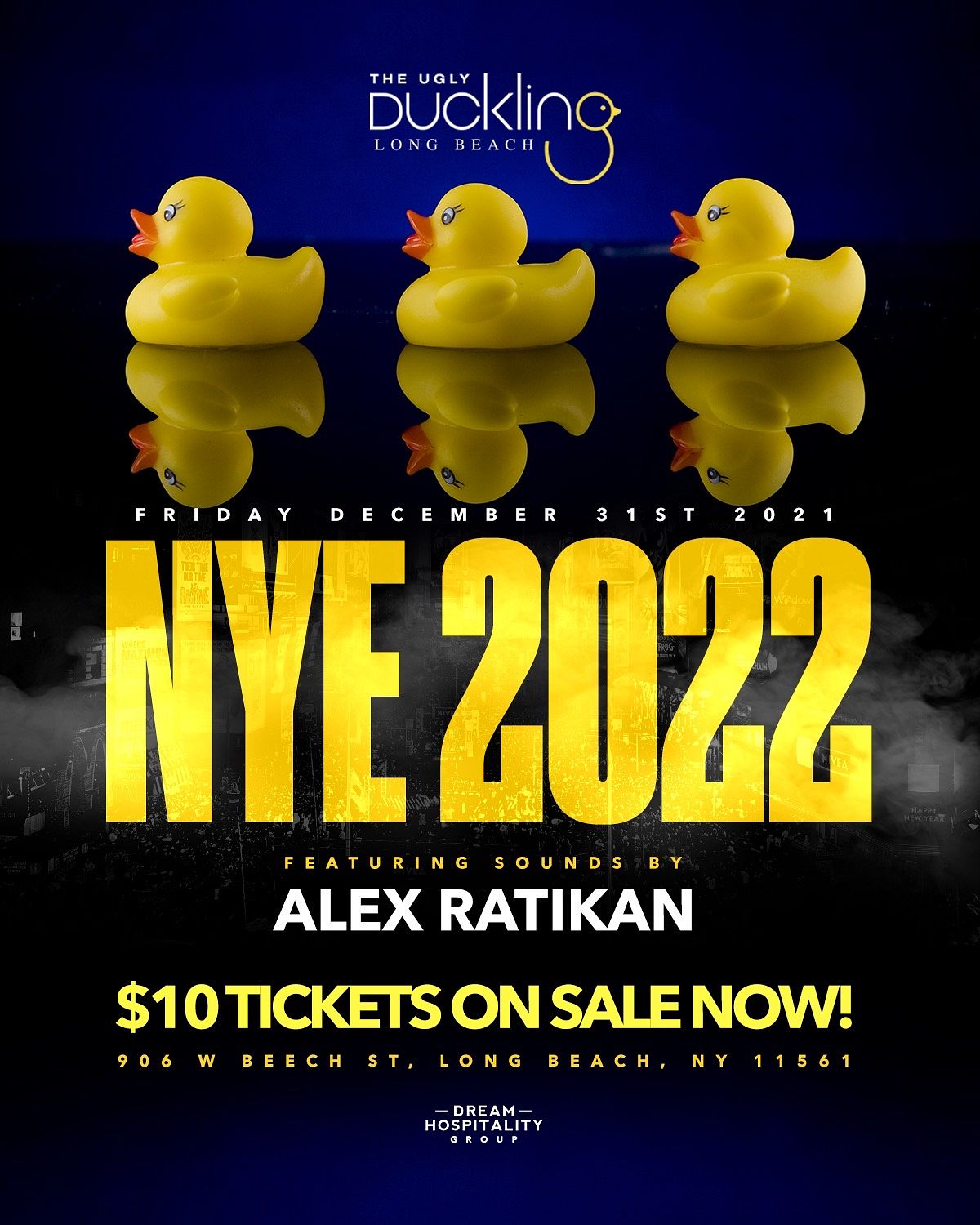 New Years Eve Ugly Duckling Li Tickets At The Ugly Duckling In Long 