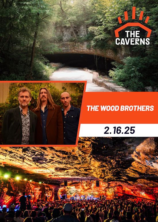 The 2024 Wood Brothers Concert Poster, The Caverns