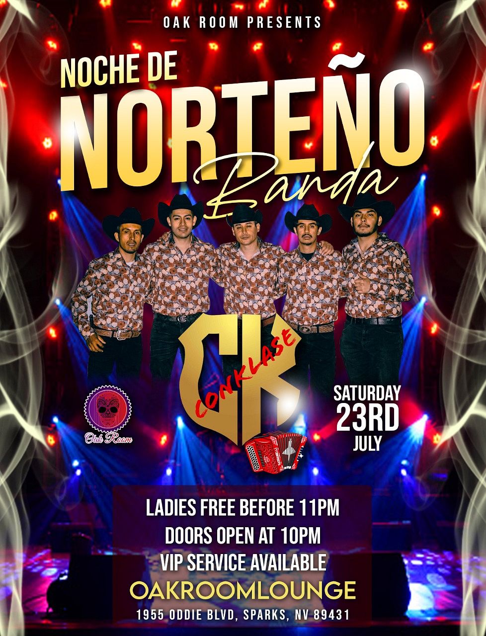 noche-de-norteno-tickets-at-oak-room-lounge-in-sparks-by-oakroom-lounge