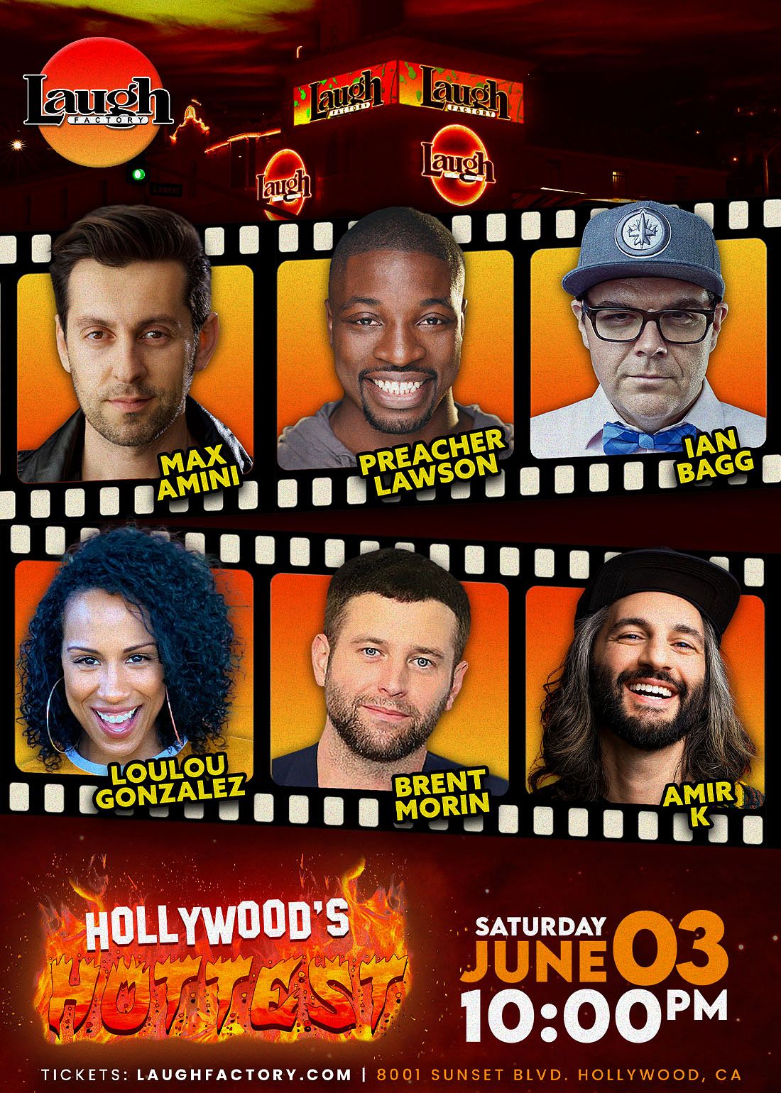 Hollywood's Hottest Tickets at Laugh Factory Hollywood in Los Angeles 