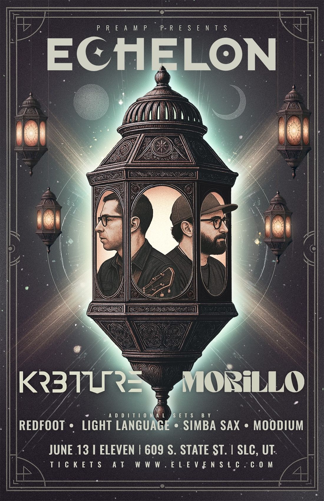 ECHELON ft. KR3TURE & MORiLLO Tickets at Eleven SLC in Salt