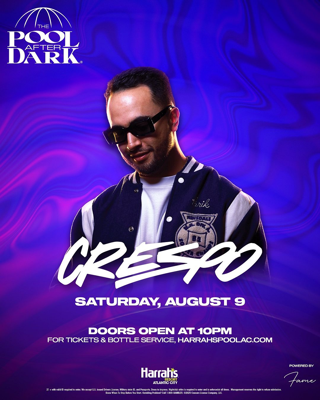 DJ CRESPO at The Pool After Dark Saturday, August 9, 2025