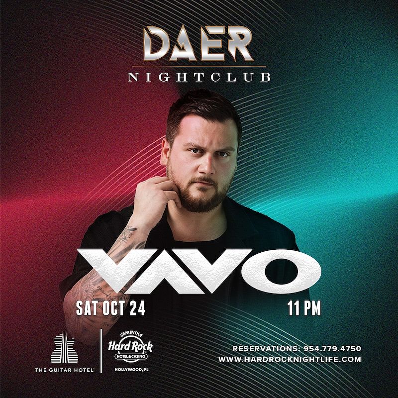 VAVO — Sat Oct 24 | DAER Nightclub