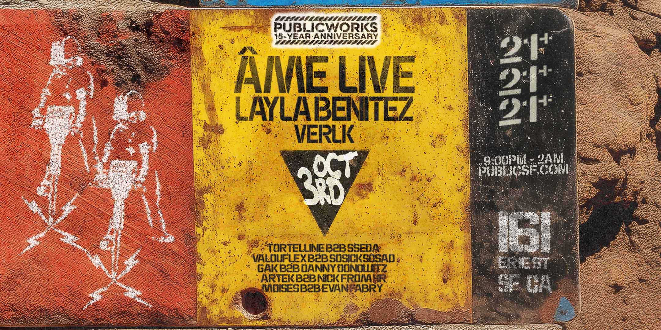 PW 15-Year Anniversary Night Two : 20 Years of Innervisions w/ AME